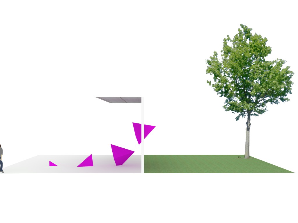 Clava Art Tetrahedron